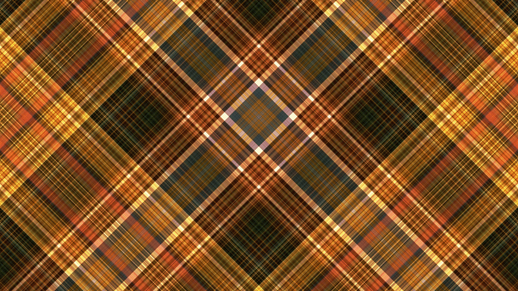 A brown plaid background.